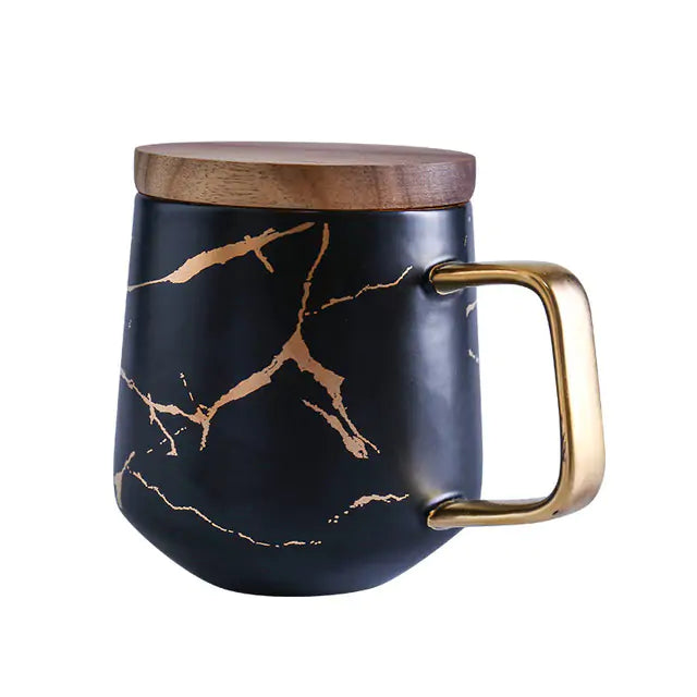 Coffee Mug - Marble Gold