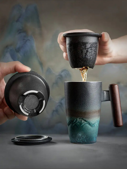 Ceramic Coffee Mug Set