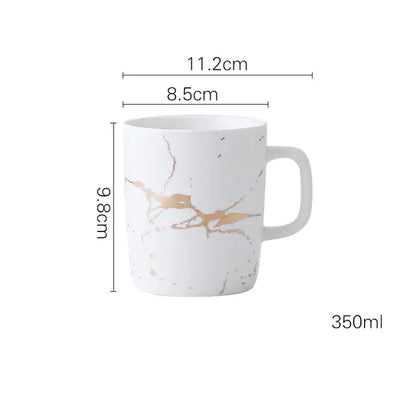 Coffee Mug - Marble Gold