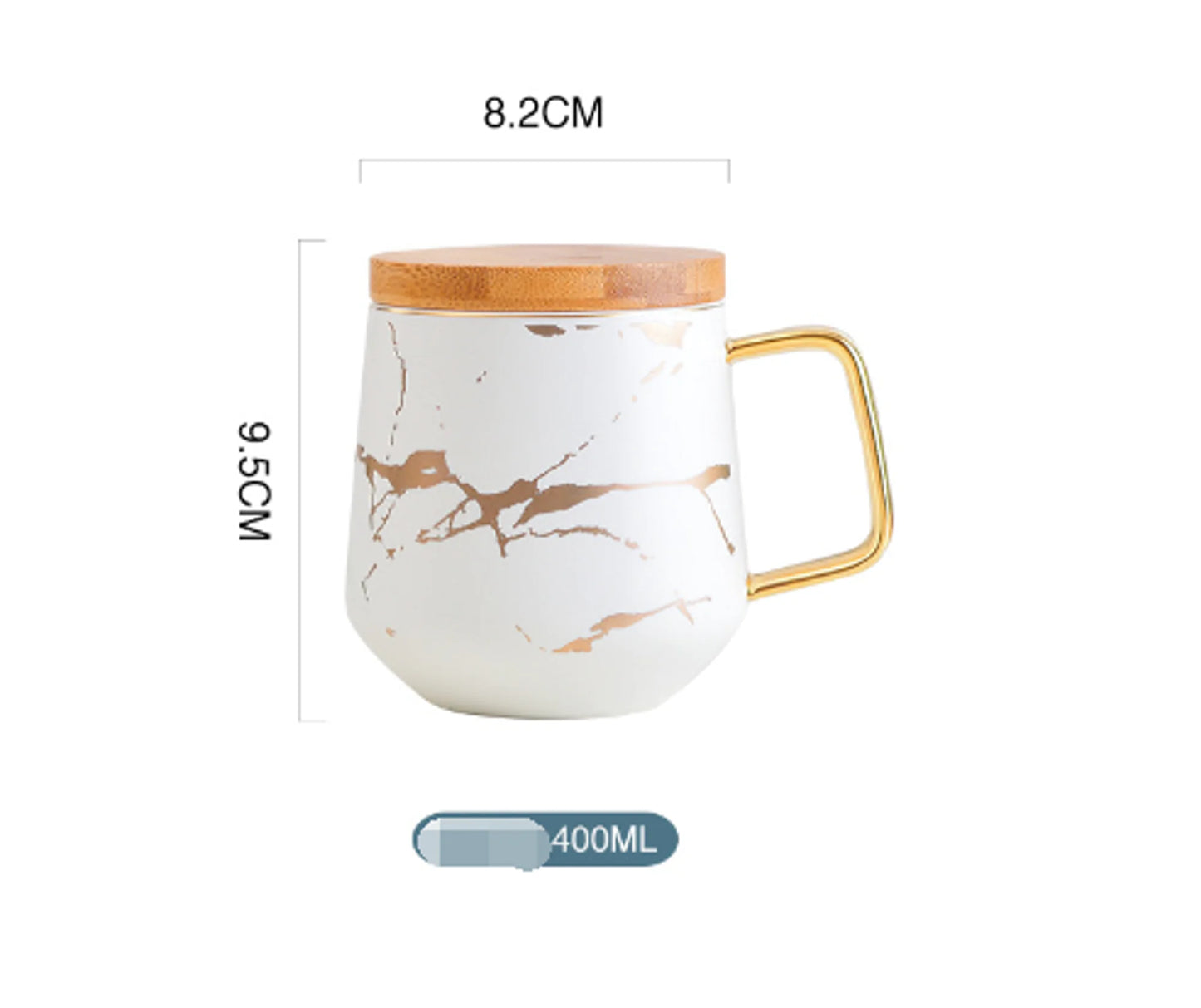 Coffee Mug - Marble Gold