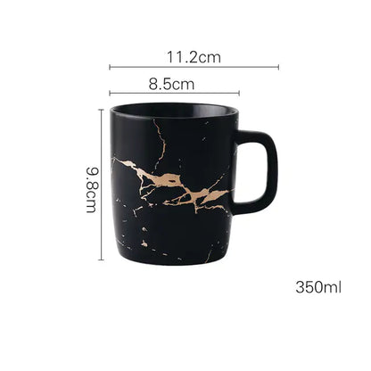 Coffee Mug - Marble Gold