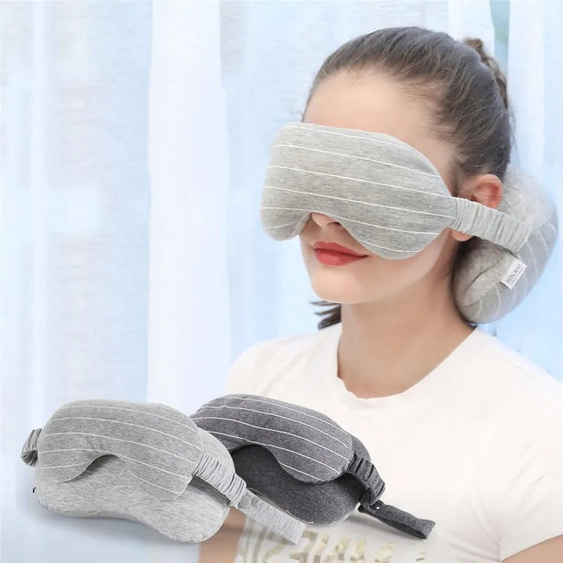 Grey Travel Neck Pillow