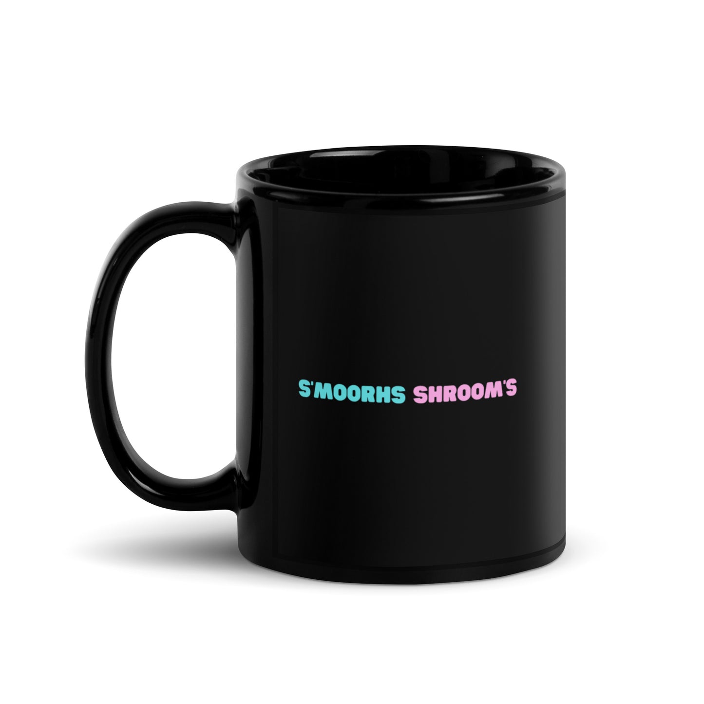 Smoorhs Shrooms Coffee Mug - Sturdy and sleek ceramic mug, available in 11 oz and 15 oz sizes, with glossy finish. Hand-wash only, not dishwasher or microwave safe. On-demand production for eco-friendly reduced overproduction.